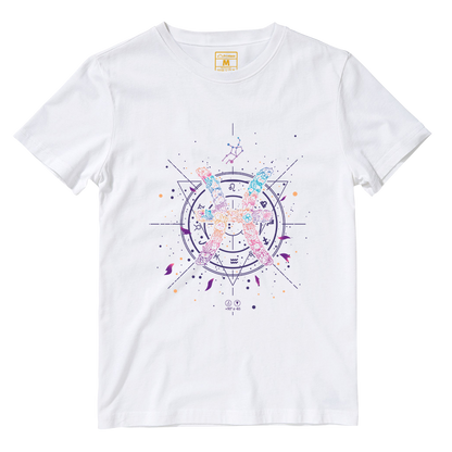 Cotton Shirt: Pisces Floral