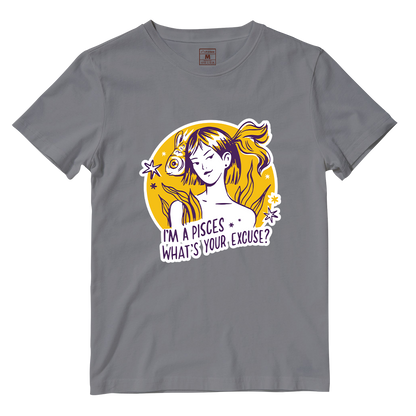 Cotton Shirt: Pisces Lady