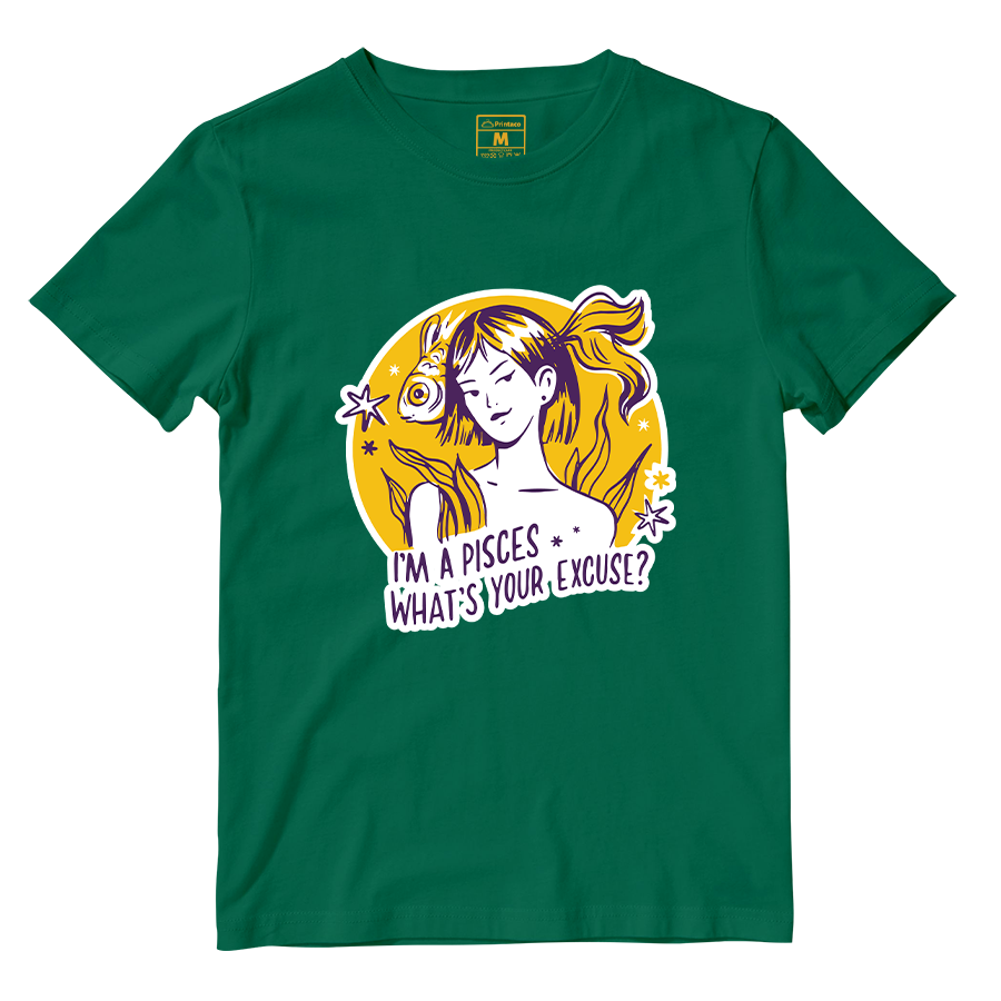 Cotton Shirt: Pisces Lady