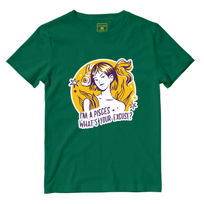 Cotton Shirt: Pisces Lady