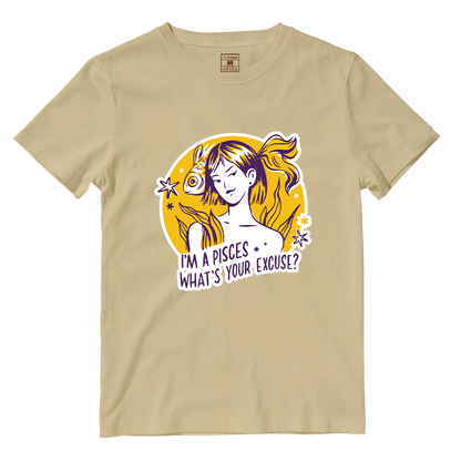 Cotton Shirt: Pisces Lady