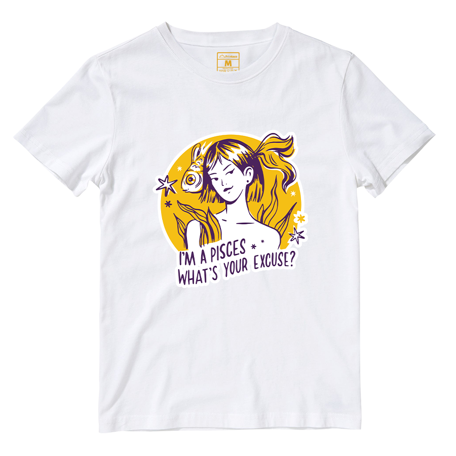 Cotton Shirt: Pisces Lady