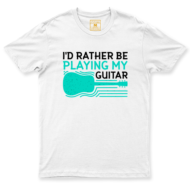 C. Spandex Shirt: Playing Guitar