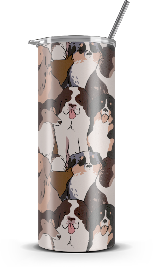 20oz. Slim Tumbler: Playmate Buddies