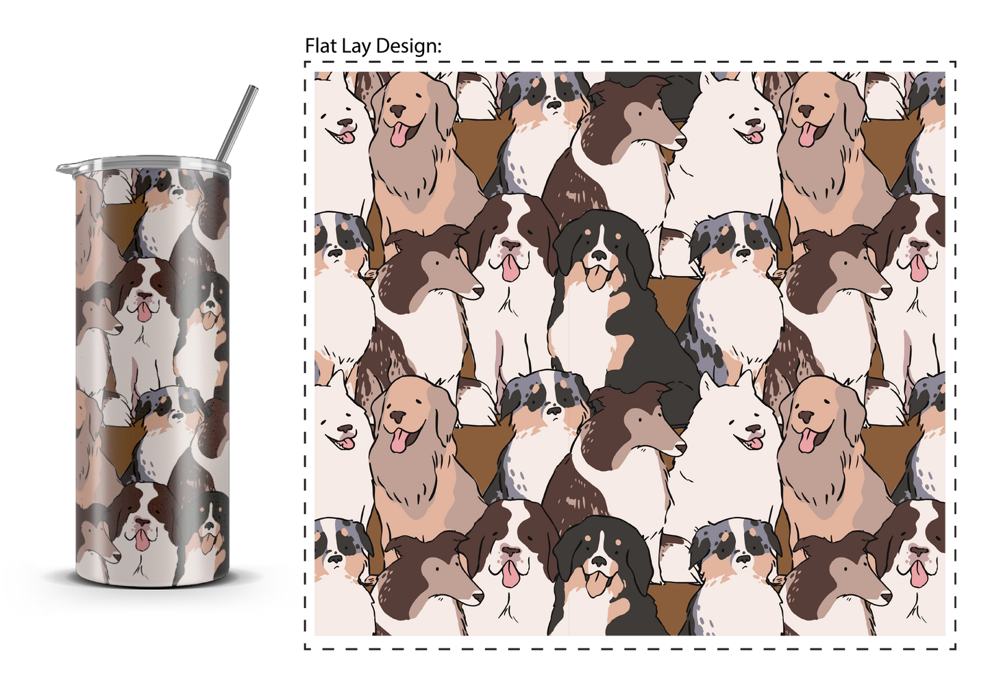 20oz. Slim Tumbler: Playmate Buddies