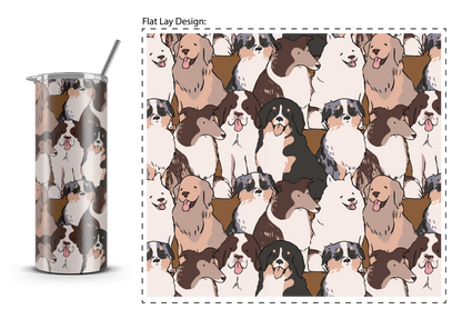 20oz. Slim Tumbler: Playmate Buddies