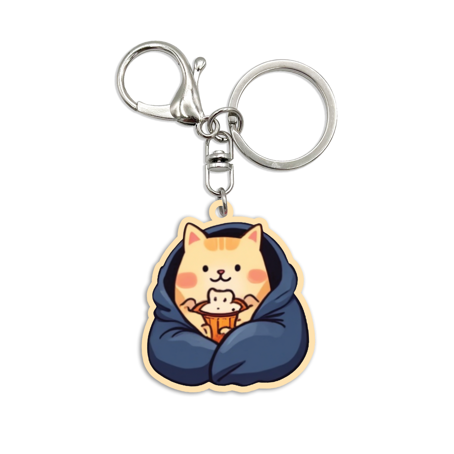 Acrylic Bag Charm: Popcorn