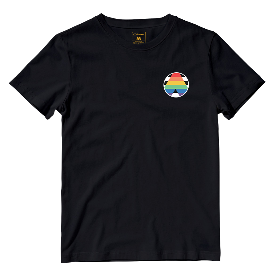 Cotton Shirt: Pride Badge