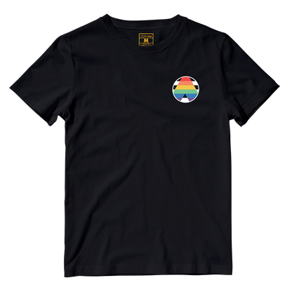 Cotton Shirt: Pride Badge