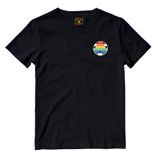 Cotton Shirt: Pride Badge