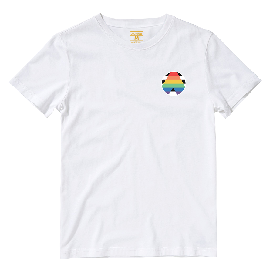 Cotton Shirt: Pride Badge