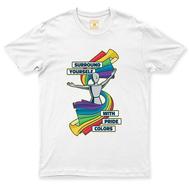 C.Spandex Shirt: Pride Colors