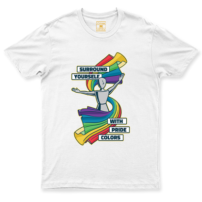 C.Spandex Shirt: Pride Colors