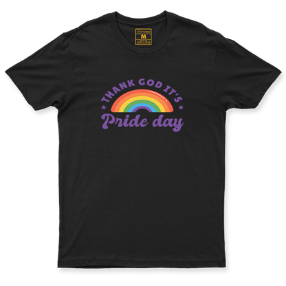 C.Spandex Shirt: Pride Day Rainbow