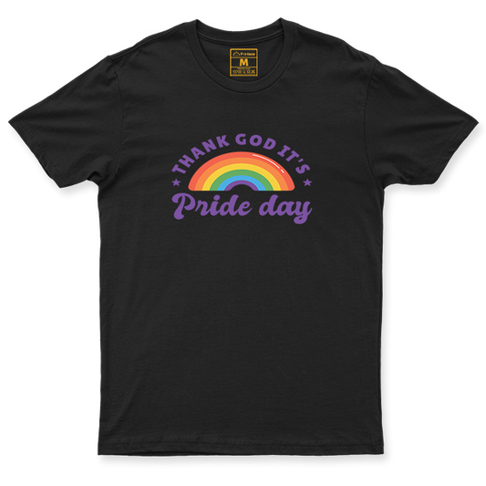 C.Spandex Shirt: Pride Day Rainbow