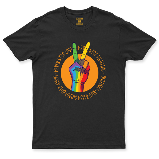 C.Spandex Shirt: Pride Peace