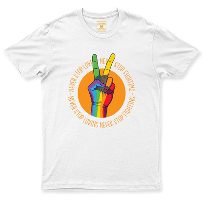 C.Spandex Shirt: Pride Peace