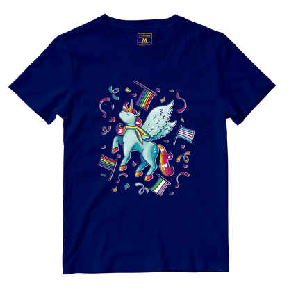 Cotton Shirt: Pride Unicorn