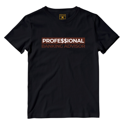 Cotton Shirt: Professional Banking Advisor Brown