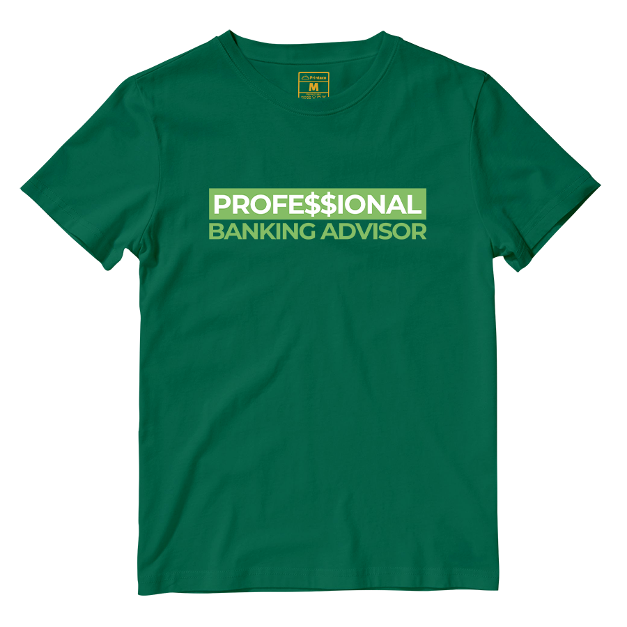 Cotton Shirt: ProfessionalBanking Advisor Green