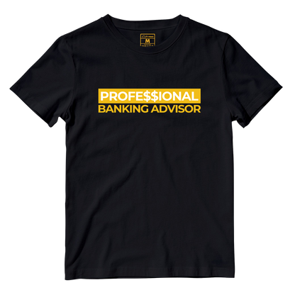 Cotton Shirt: Professional Banking Advisor Yellow