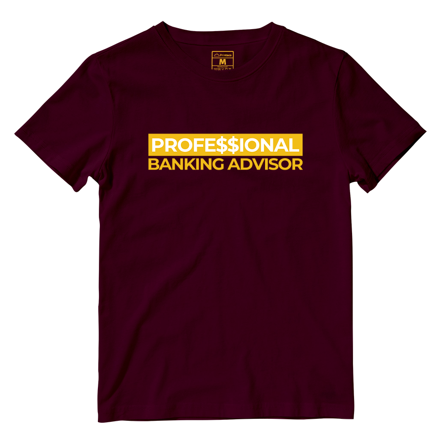 Cotton Shirt: Professional Banking Advisor Yellow