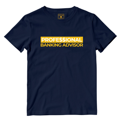 Cotton Shirt: Professional Banking Advisor Yellow