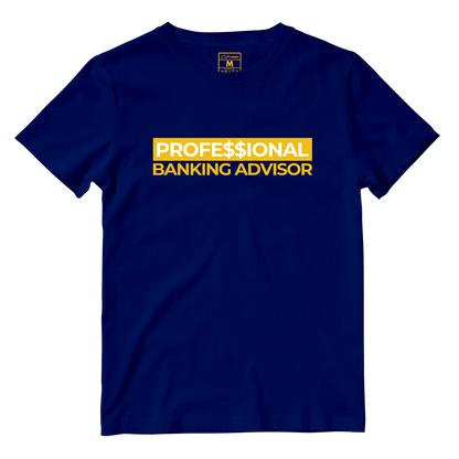 Cotton Shirt: Professional Banking Advisor Yellow