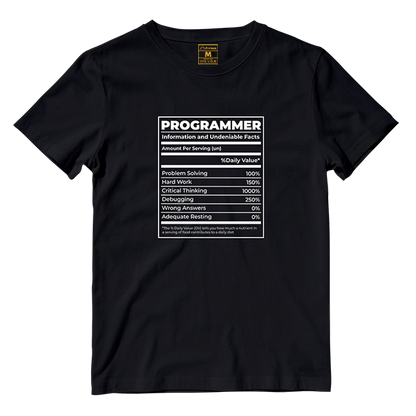 Cotton Shirt: Programmer Facts
