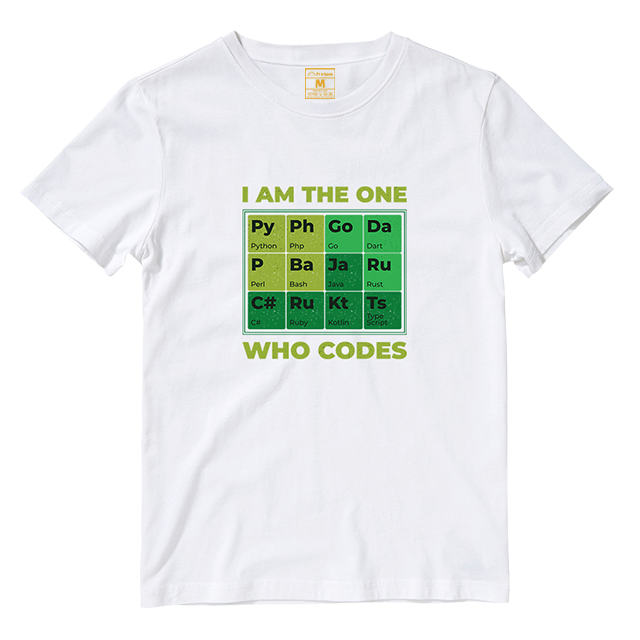 Cotton Shirt: Programmer Periodic Table