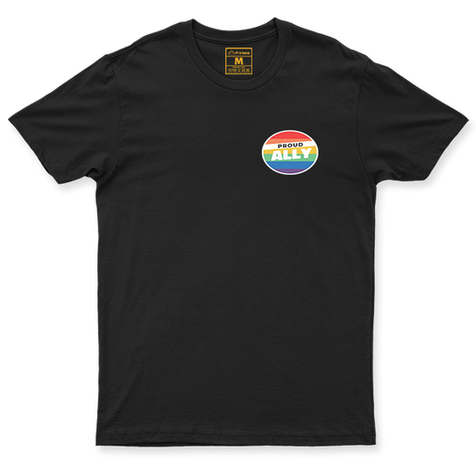 C.Spandex Shirt: Proud Ally Badge