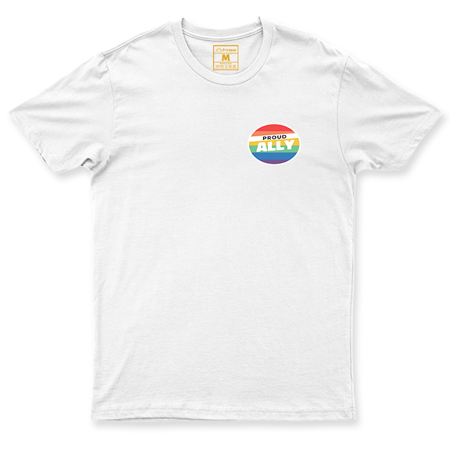 C.Spandex Shirt: Proud Ally Badge