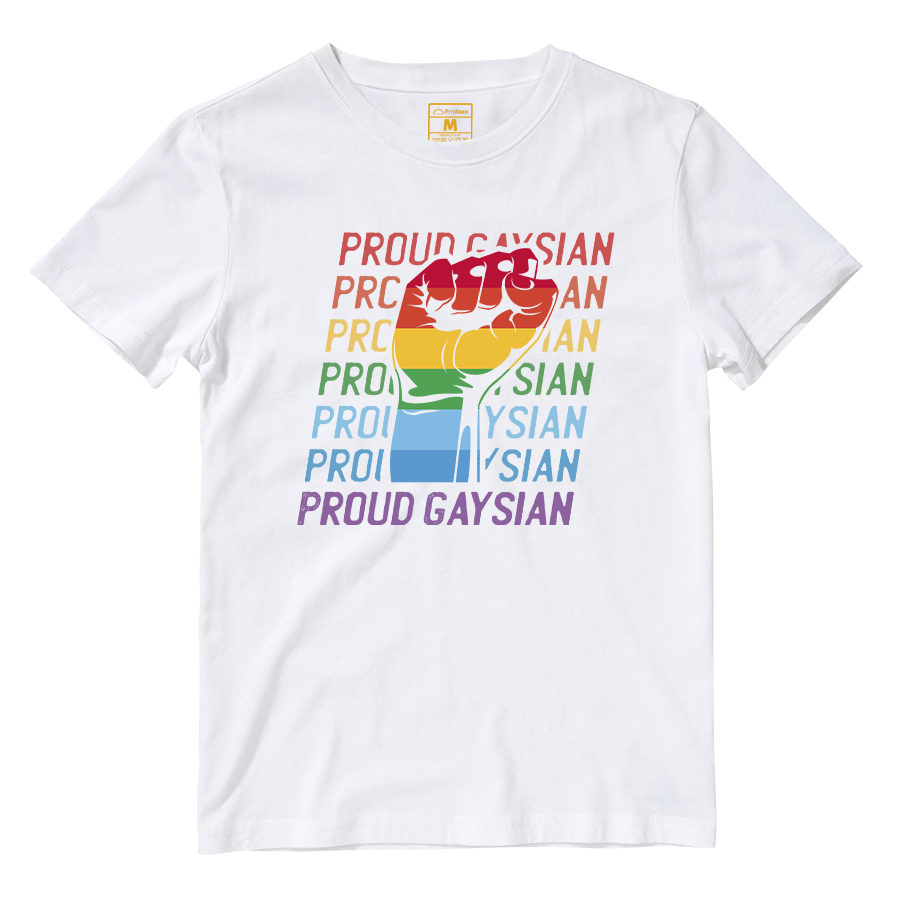 Cotton Shirt: Proud Gaysian Fist