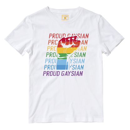 Cotton Shirt: Proud Gaysian Fist