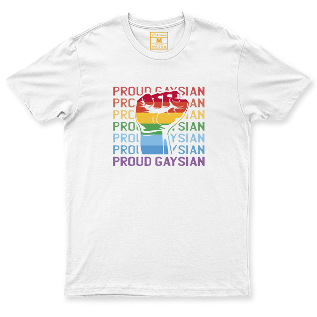 C.Spandex Shirt: Proud Gaysian Fist