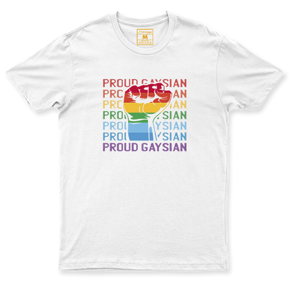 C.Spandex Shirt: Proud Gaysian Fist