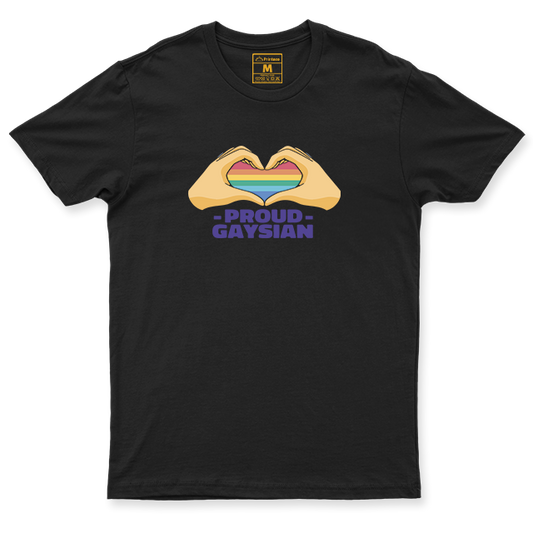 C.Spandex Shirt: Proud Gaysian Heart