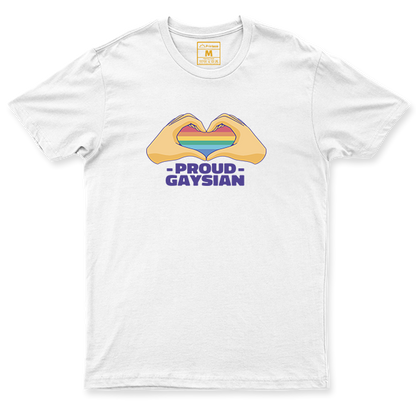 C.Spandex Shirt: Proud Gaysian Heart