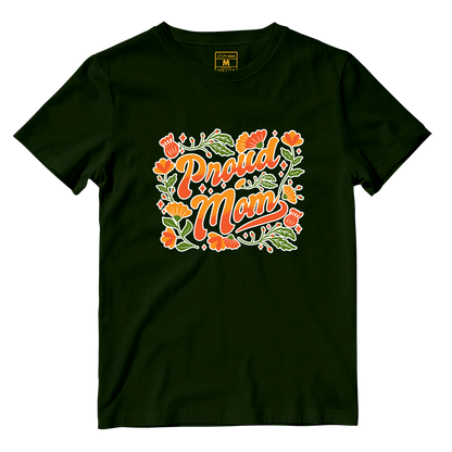 Cotton Shirt: Proud Mom