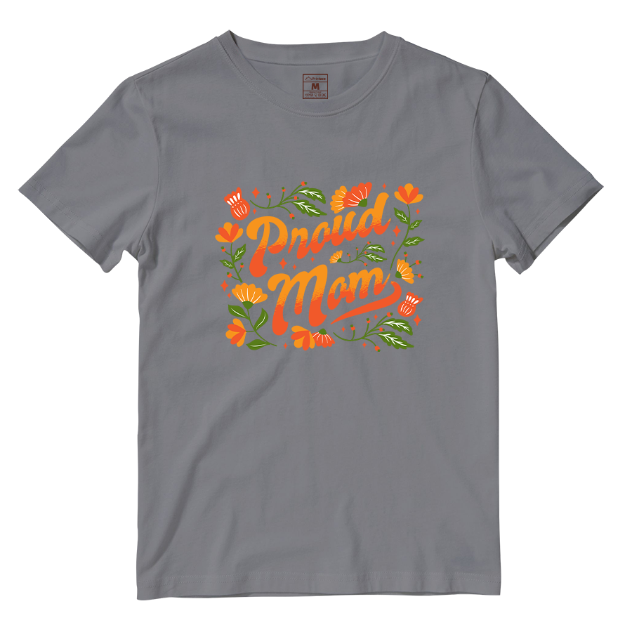 Cotton Shirt: Proud Mom