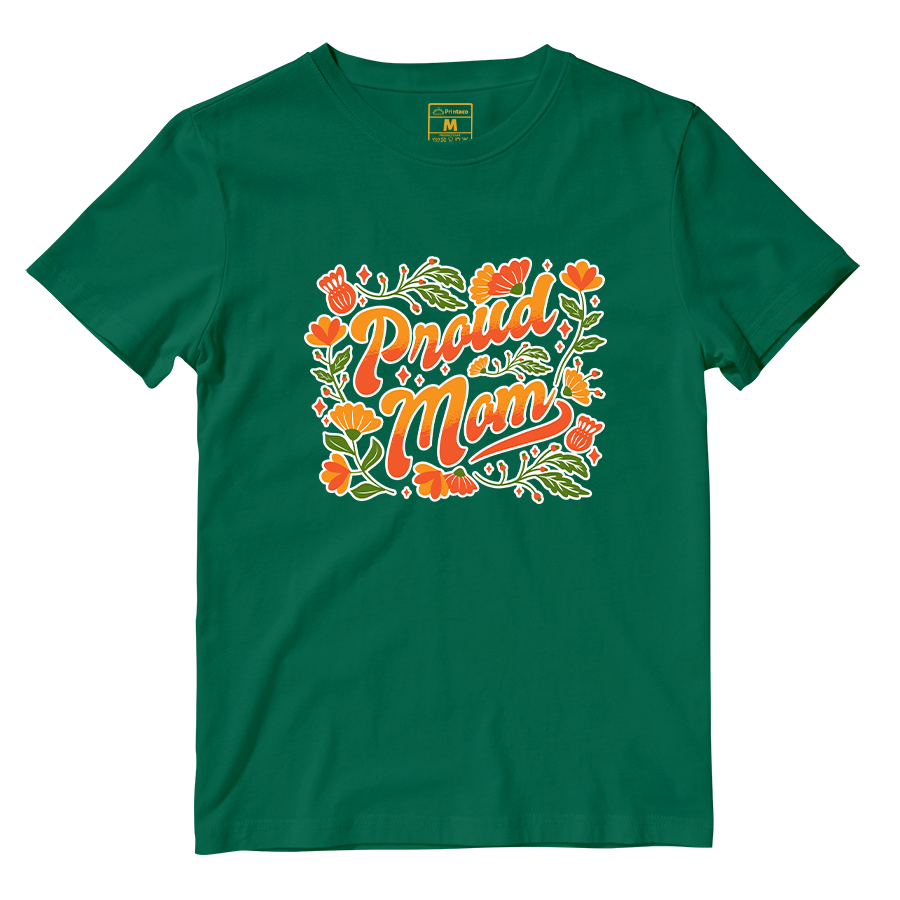 Cotton Shirt: Proud Mom