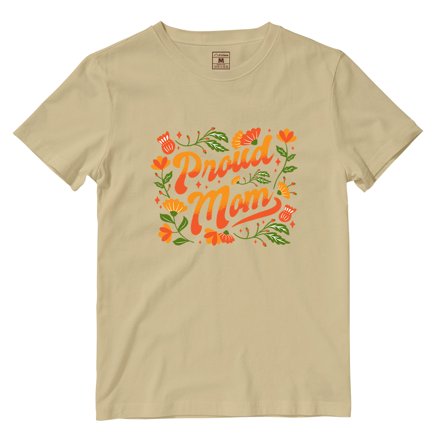 Cotton Shirt: Proud Mom