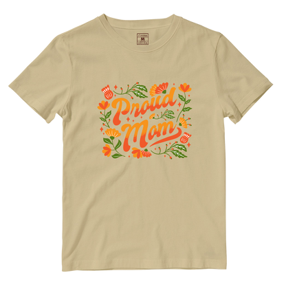 Cotton Shirt: Proud Mom