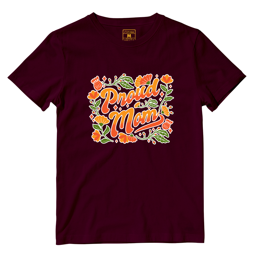 Cotton Shirt: Proud Mom