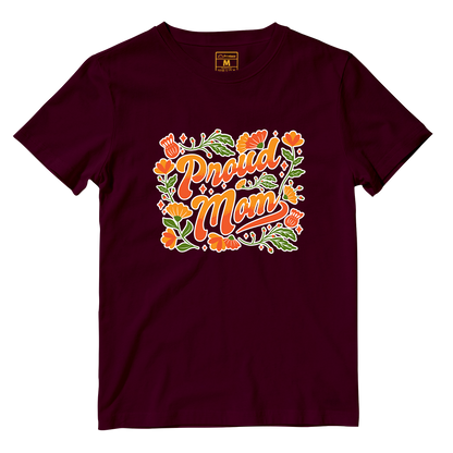 Cotton Shirt: Proud Mom