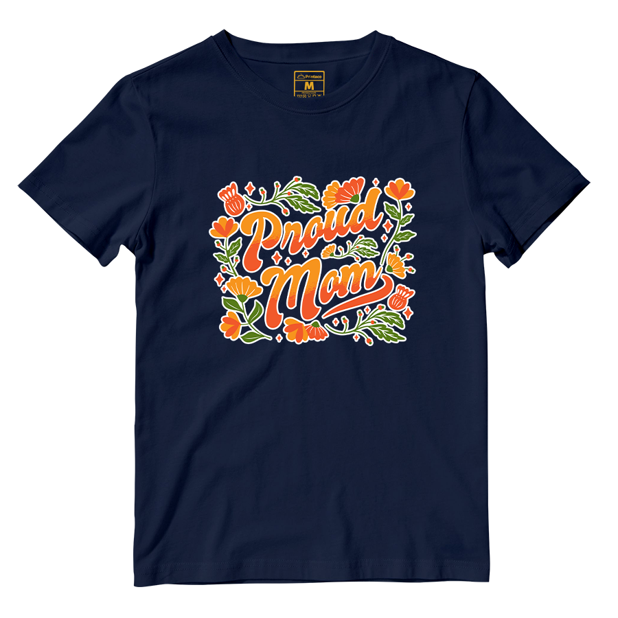 Cotton Shirt: Proud Mom