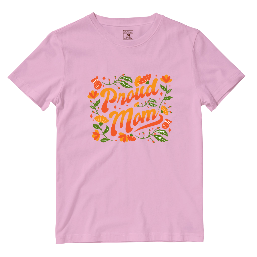 Cotton Shirt: Proud Mom