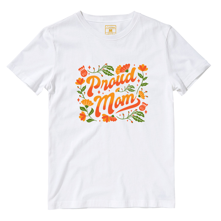 Cotton Shirt: Proud Mom