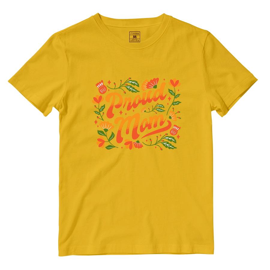 Cotton Shirt: Proud Mom