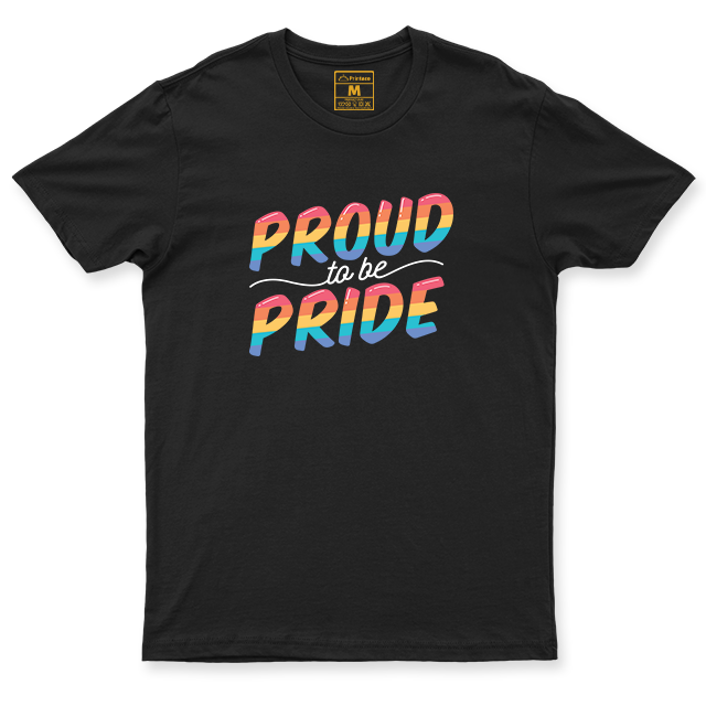 C.Spandex Shirt: Proud Pride